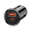 Tẩu sạc ô tô baseus CCALL-YS01 hai cổng sạc nhanh 30w.