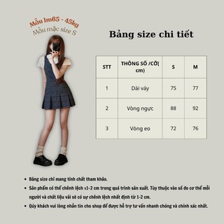 Set Váy Yếm Kẻ Caro Xếp Ly Mix Áo Thun Cổ Sen Nữ Dáng Ngắn Tiểu Thư Dễ Thương Style Hàn Quốc Đi Chơi Xinh Xắn