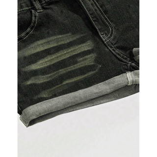 Quần Short Jean Y2K Thêu Ngôi Sao Goth(Hàng oder vui lòng không huỷ giúp e)