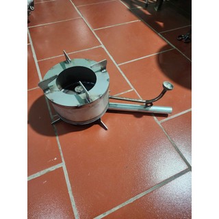 Bếp dầu thải PA17 loại mộc không sơn đường kính 24cm ngọn lửa xanh