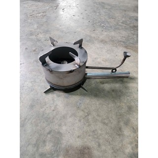 Bếp dầu thải PA17 loại mộc không sơn đường kính 24cm ngọn lửa xanh