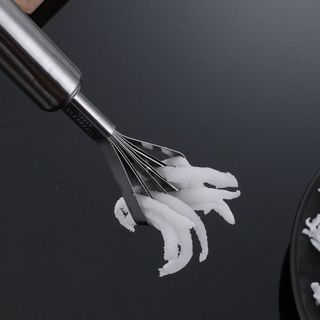 Dụng Cụ Nạo Dừa Sợi, Đánh Vảy Cá Inox Chống Ghỉ 2in1