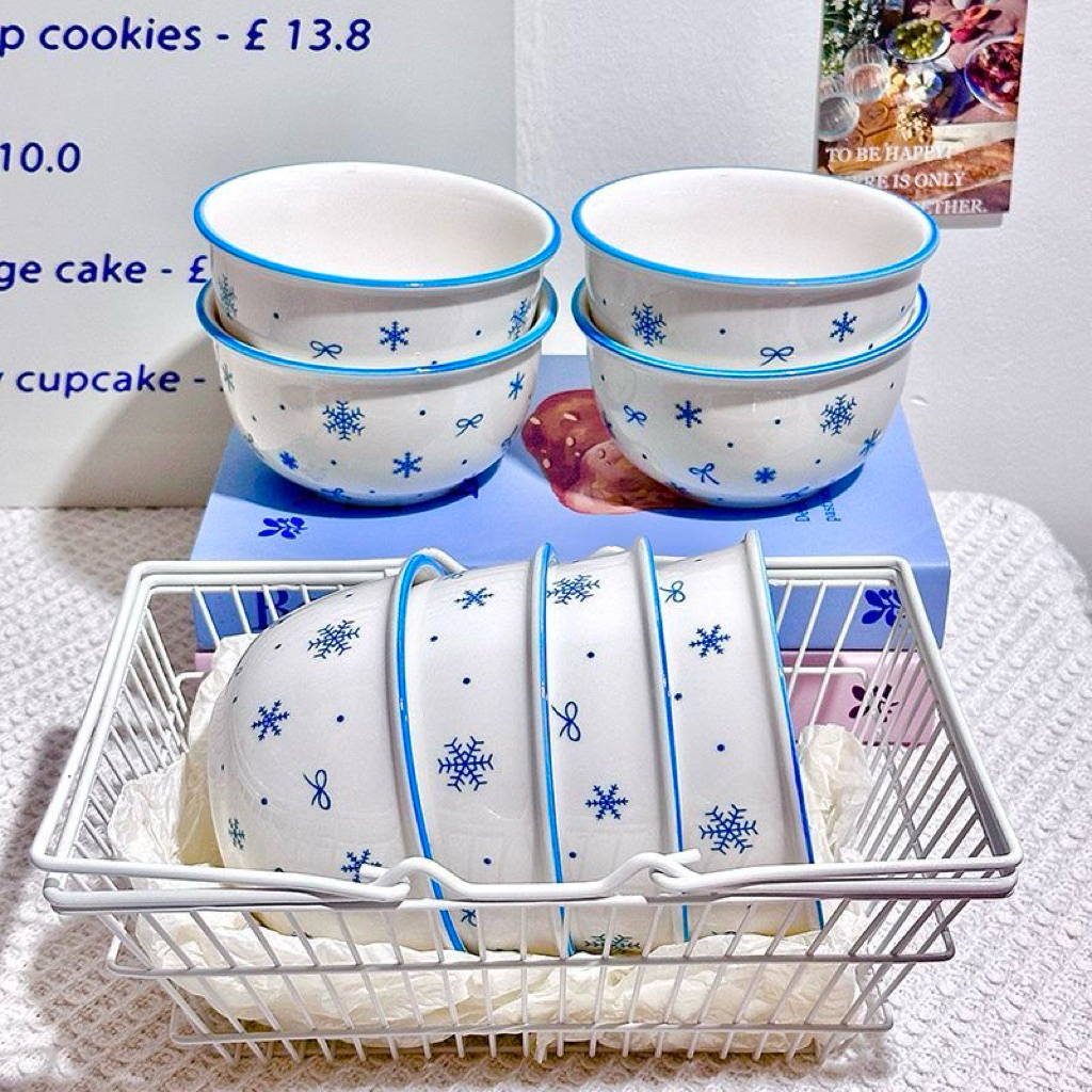 Chén Bát Cơm Sứ Cao Cấp Hình Hoạt Hình Ngộ Nghĩnh – Chén Sứ Ăn Cơm Cute Hình Bánh Trái Cây Dễ Thương