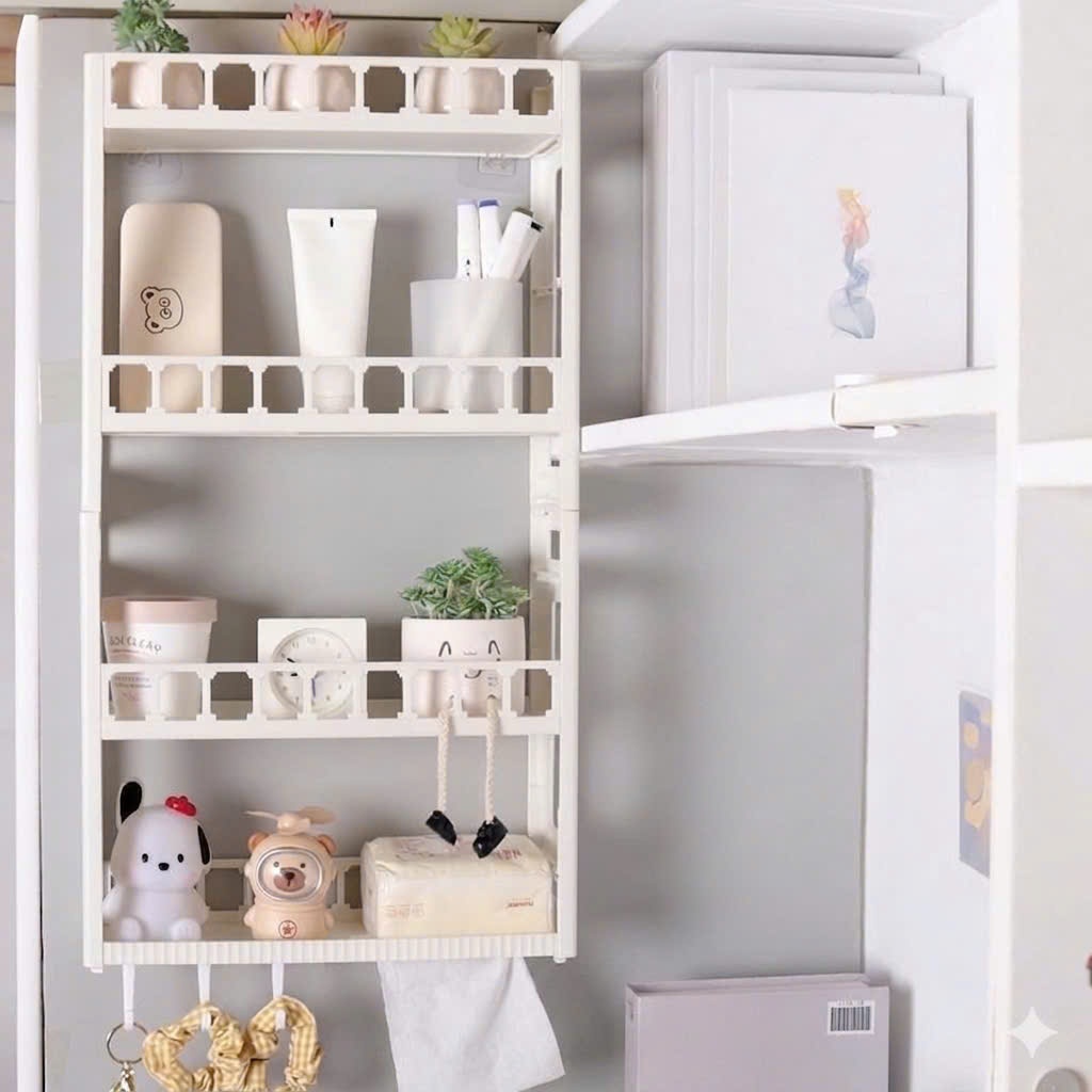 Kệ Đa Năng Dán Tường 2/3/4 Tầng - Kệ Để Đồ Decor Phòng Ngủ , Bàn Học , Nhà Bếp , Nhà Tắm , | BigBuy360 - bigbuy360.vn