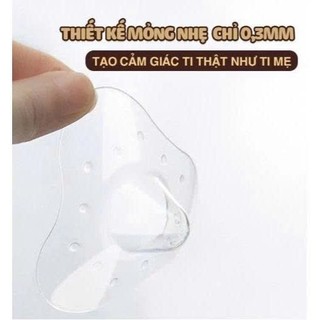 Núm Trợ Ti Silicon Co Giãn Mềm Mại, Hỗ Trợ Bé Tuti Bảo Vệ Đầu Ngực Cho Mẹ