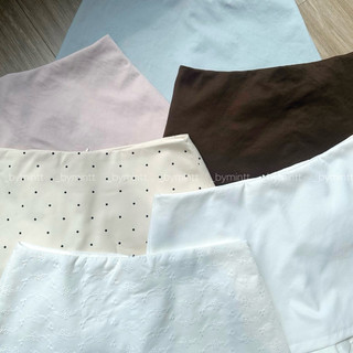 MINI SKIRT | Chân váy dáng ngắn lưng thấp, 2 lớp phong cách năng động, nữ tính | Bymintt