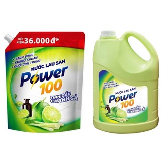 Nước lau sàn POWER100 Tinh dầu Chanh Sả