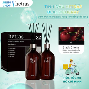Tinh Dầu Thơm Phòng Hàn Quốc Hetras (Hương: BLACK CHERRY) 500ml, Tinh Dầu Hương Nước Hoa Cao Cấp