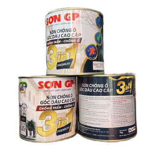 Sơn Chống Ố Cao Cấp Phủ Vết Ố Vàng Trong Tường & Khói Môi Trường (Lon 4kg)