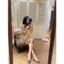 Đầm lưới tầng viền lụa hoa kim anh bùi