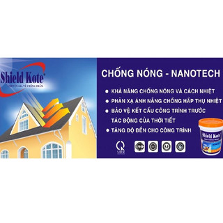 Sơn chống nóng cách nhiệt - Dùng cho mái tôn và tường ngoài (Lon 4,6kg)