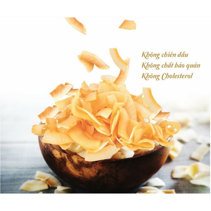 Snack Dừa VIETCOCO Không Chiên Dầu 45g