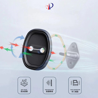 Đệm Chống Va Đập Cửa Ô Tô Silicon Cao Cấp – Giảm Tiếng Ồn, Chống Trầy Xước, Chống Gỉ Chốt Cửa Xe Hơi