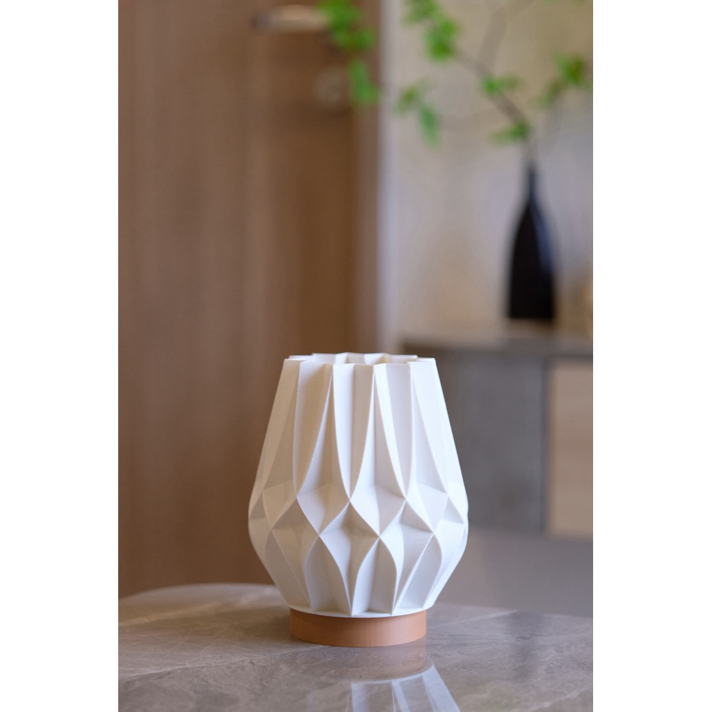 Đèn Ngủ Decor DIAMOND FOLD | MIE LIGHT - Đèn In 3D Thiết Kế Khối Đa Giác Sang Trọng - Đèn Bàn Nghệ Thuật Cao Cấp.