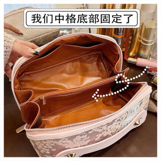 Túi Bag Makeup Mỹ Phẩm Gấm Nguyệt Hoa Cổ Điển| Mỹ Phẩm Đa Năng Nhiều Ngăn Sang Trọng Style 2026 |Quà Tặng Gift For Women