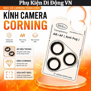 Miếng dán camera iPhone AR trong suốt chống trầy bảo vệ ống kính cho iPhone 11 12 13 14 15 16 17 Pro Max