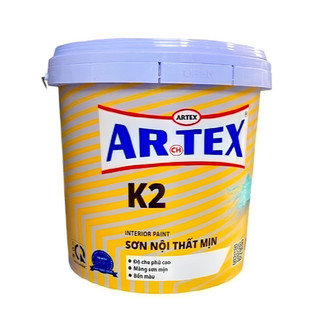 Sơn Nội Thất Artex K2 Chất Lượng Tốt Màu Sắc Phong Phú Chống Mốc (Thùng 5L)