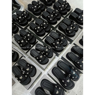 Dép Bánh Mì Đá Hoa Bướm Hàng Nhập QC/Fullbox Mieo Shoes D3228