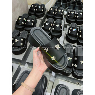 Dép Bánh Mì Đá Hoa Bướm Hàng Nhập QC/Fullbox Mieo Shoes D3228