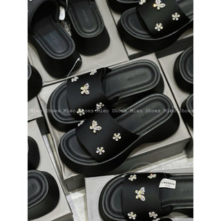Dép Bánh Mì Đá Hoa Bướm Hàng Nhập QC/Fullbox Mieo Shoes D3228