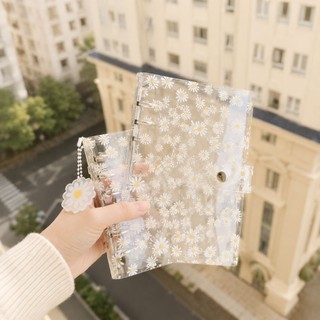 VỎ PLANNER LITTLE DAISY TRONG SUỐT A7