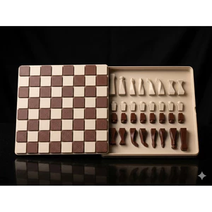 Cờ vua tối giản tinh tế Forma Chess Set- Quà tặng cờ vua, cờ vua độc lạ tối giản tinh tế