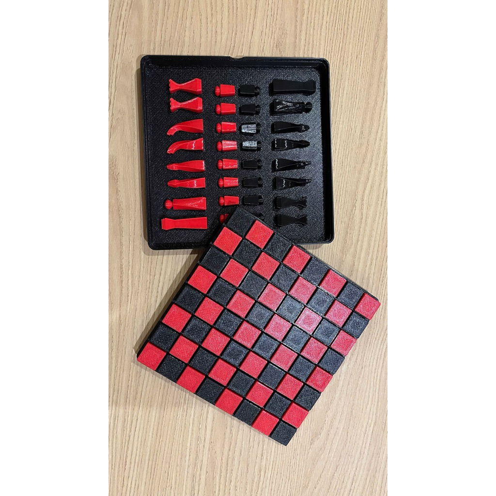 Cờ vua tối giản tinh tế Forma Chess Set- Quà tặng cờ vua, cờ vua độc lạ tối giản tinh tế