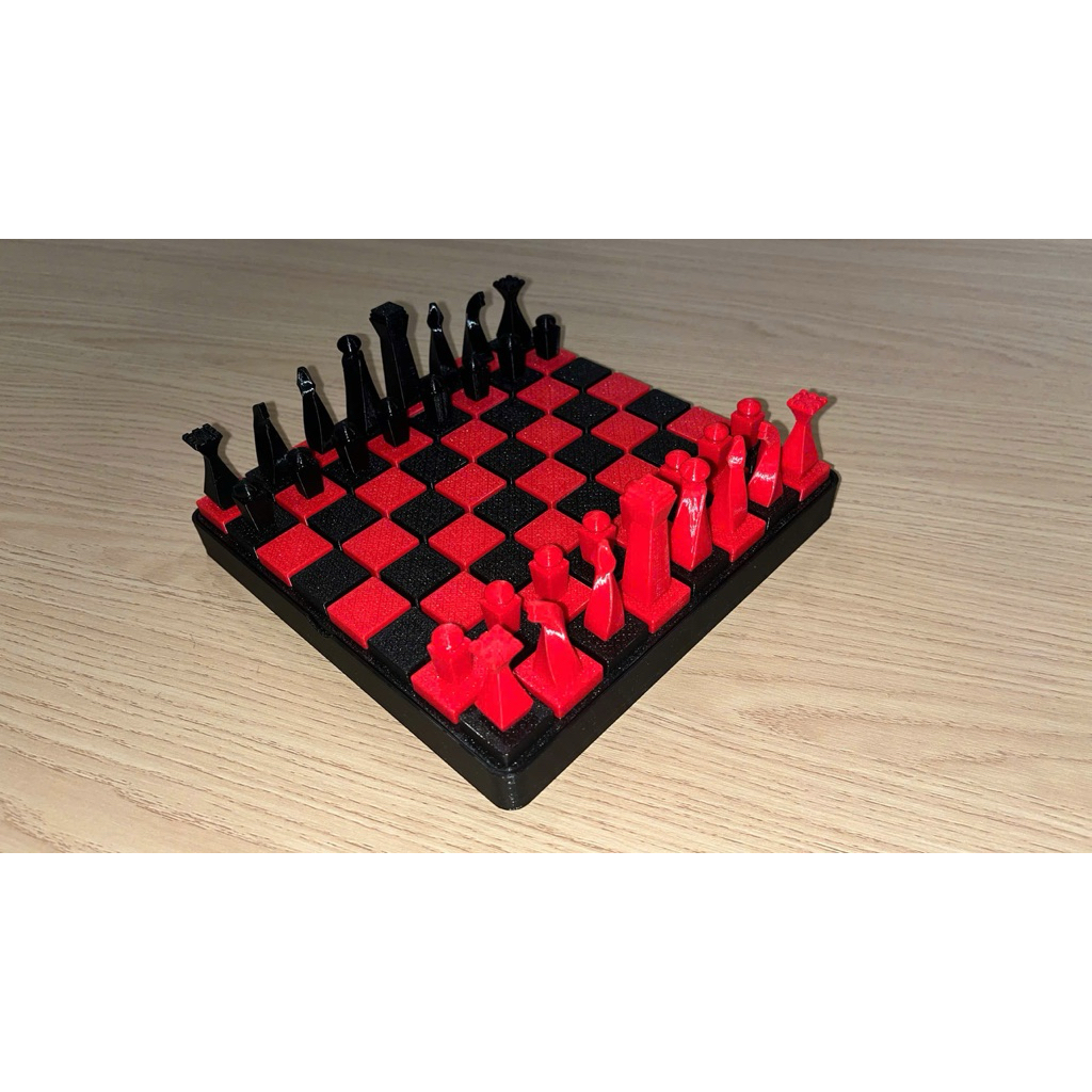 Cờ vua tối giản tinh tế Forma Chess Set- Quà tặng cờ vua, cờ vua độc lạ tối giản tinh tế