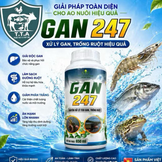 GAN 247 (650ml)– CHUYÊN XỬ LÝ TEO GAN, TRỐNG RUỘT