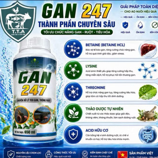 GAN 247 (650ml)– CHUYÊN XỬ LÝ TEO GAN, TRỐNG RUỘT