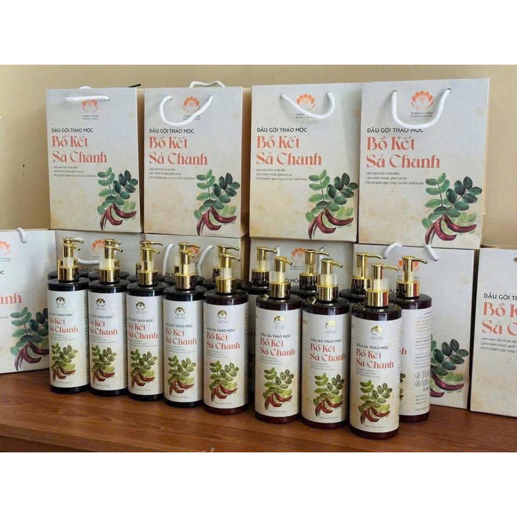 Dầu Gội Bồ Kết Sả Chanh 500ml