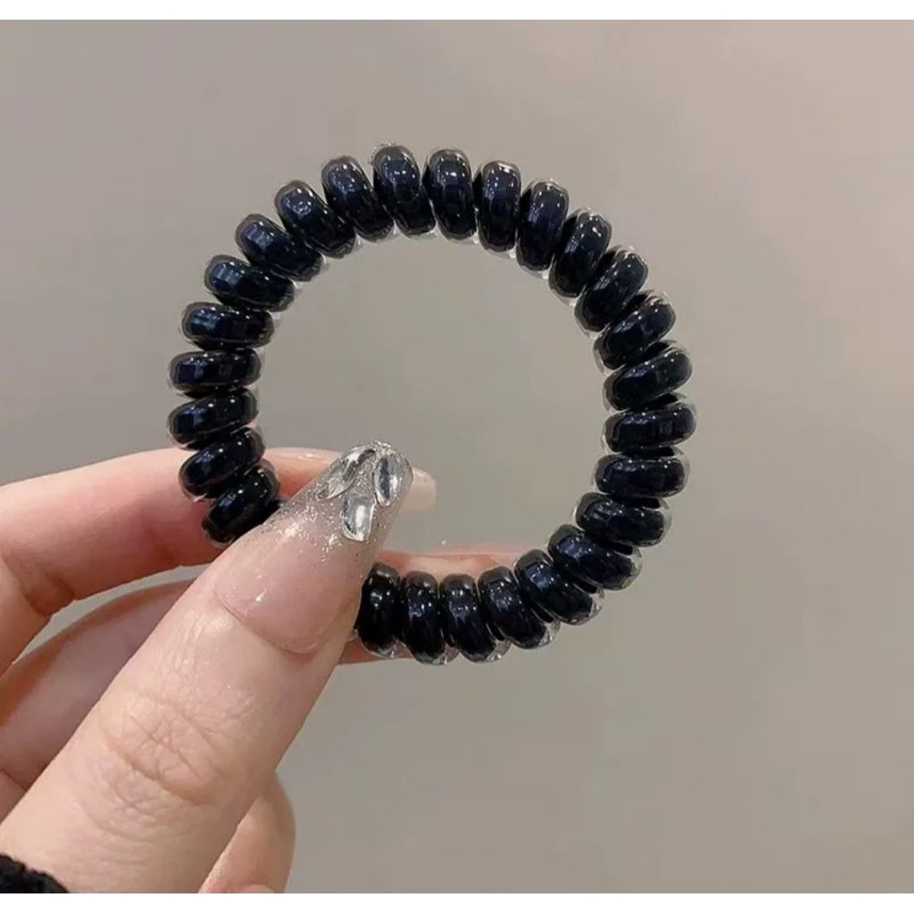 (Giá 1 cái) Dây cột tóc lò xo màu cầu vồng pastel xinh iu ngọt ngào
