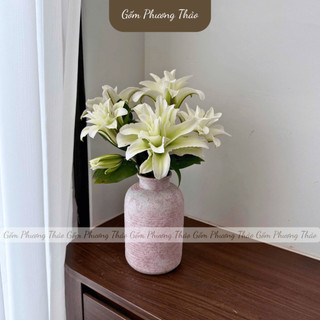 Bình Hoa Sương Mộc Bát Tràng,Cắm Hoa Để Bàn