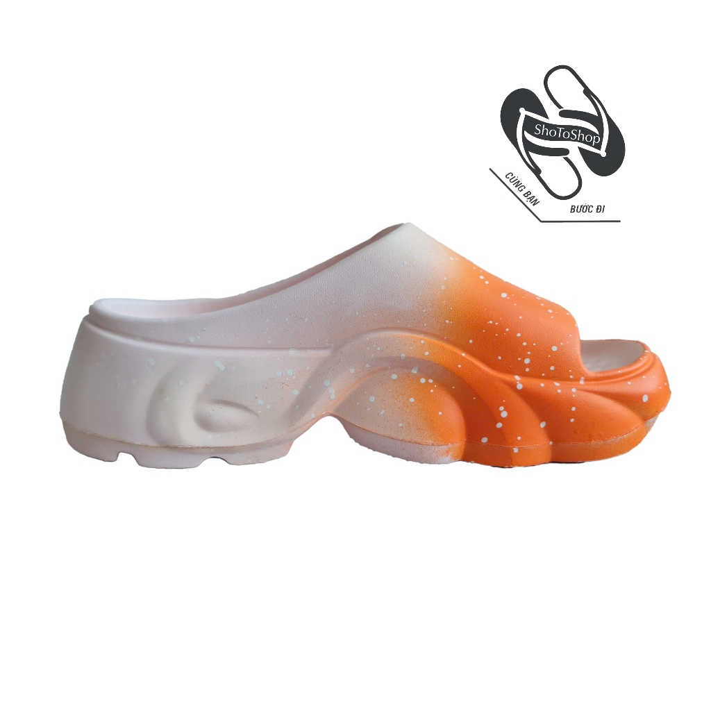 Dép Lê Dép Sục Bánh Mỳ Nữ Phối Màu Hồng Nhũ Kim Tuyến - Dép Bánh Mì Đế Xuồng Cao Cấp Siêu Nhẹ Êm Chân Phong Cách Ulzzang