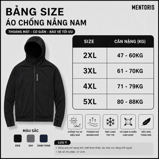 Áo Chống Nắng Unisex Có Mũ Vải Thoáng Khí co giãn 4 chiều Form Chuẩn Phong Cách Thể Thao ACN86