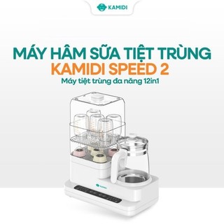 Máy Tiệt Trùng Hâm Sữa 12 Chức Năng Kamidi Speed 2 - bảo hành 24 tháng