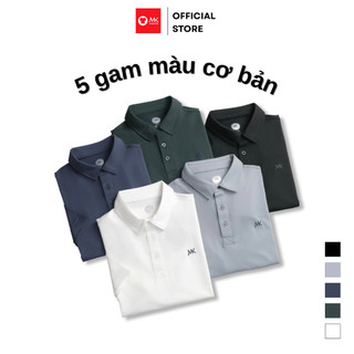 Áo polo nam MK Activ-Fit Polo vải thun Polyester co giãn 4 chiều thoáng mát không cần ủi dễ phối đồ