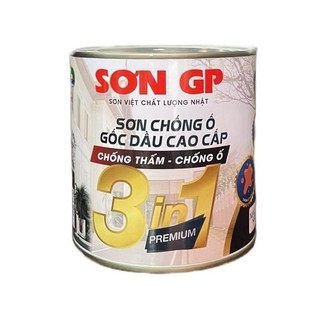 Sơn Chống Ố Cao Cấp Phủ Vết Ố Vàng Trong Tường & Khói Môi Trường (Lon 4kg)