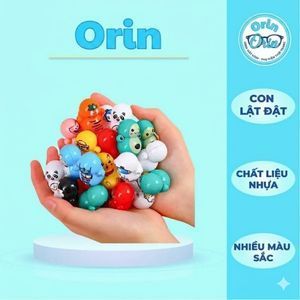 [COMBO 50-100 CON] Đồ chơi lật đật mini cho các bé nhiều màu dễ thương vui nhộn