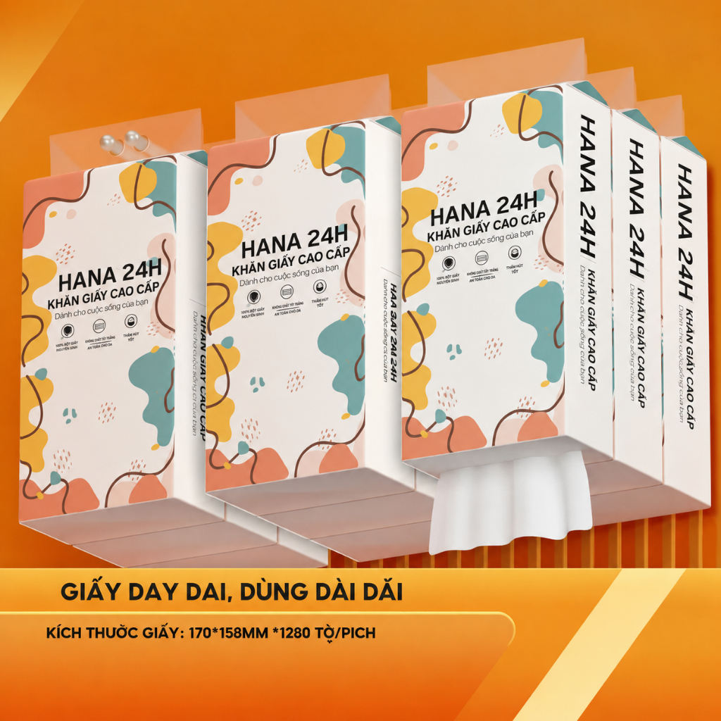 Combo 12 Bịch Giấy Vệ Sinh Treo Tường TopGia Thùng 12 Bịch Đa Sắc Treo Đa Năng Từ Bột Giấy Thiên Nhiên