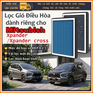Mitsubishi Xpander Lọc gió điều hoà  ô tô  với HEPA 2.5 và than hoạt tính