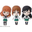 Mô Hình Lắp Ráp Petiture-rise Girls und Panzer Miho, Saori, Hana Set (New Seal)