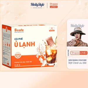 U69_[SVIP] Cà phê Ủ Lạnh Cold Brew Scafe Việt Nam ARABICA Hộp 10Túi x 20G