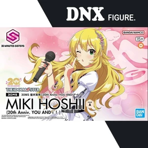 Mô Hình Lắp Ráp 30MS THE IDOLMASTER Miki Hoshii 20th Anniv YOU AND Ai! (New Seal)