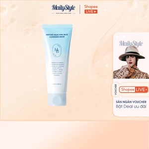 T425_ Combo (02 Tuýp) E34 Sáp tẩy trang Heveblue Phyton Squa Hyal Blue Cleansing Balm + (01 Tuýp) T206 KCN Dermashare UV