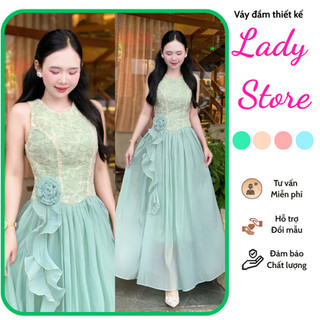 Đầm Dạ Hội Dài Maxi Voan Công Chúa – Sang Trọng, Nhẹ Nhàng, Tôn Dáng[damvaythietke] X101