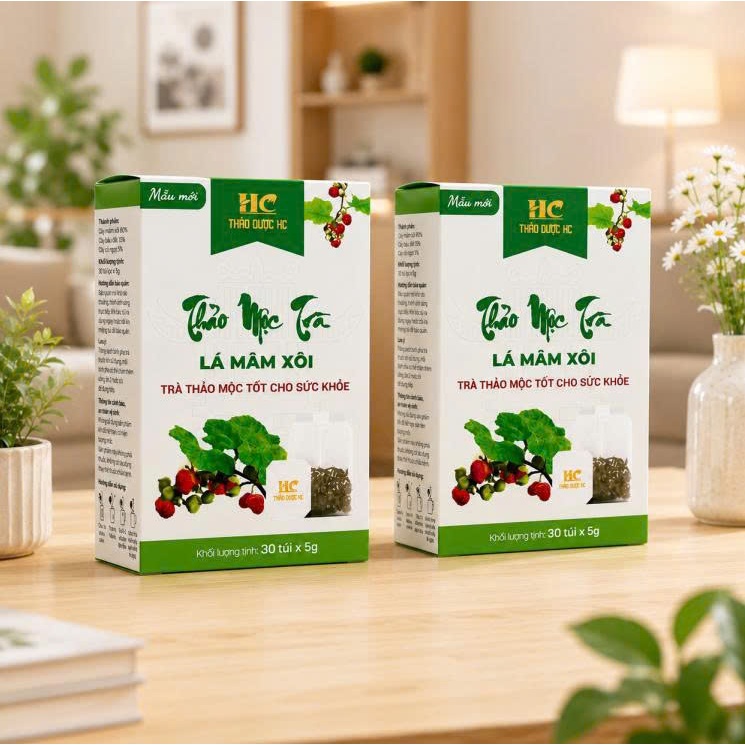 Trà Lá Mâm Xôi Rừng Sấy Khô Túi Lọc 30 Gói – Thảo Mộc Thiên Nhiên, Thanh Nhẹ, Tiện Lợi