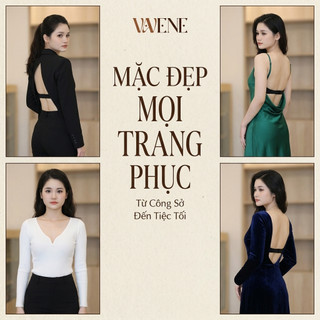 Áo lót nữ VANVENE AL403 có gọng đệm dày nâng ngực, xẻ ngực sâu, áo ngực tạo kiểu hở lưng