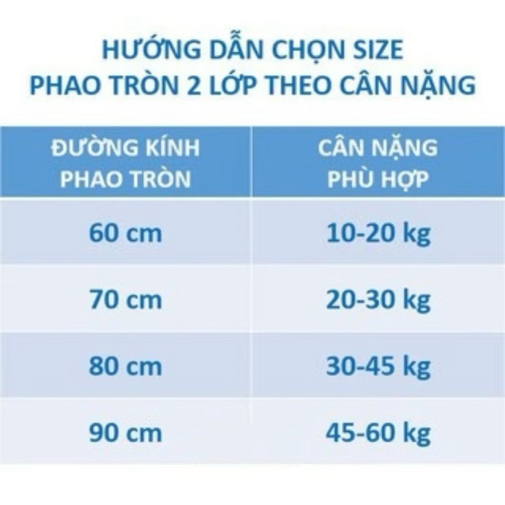 PHAO BƠI TRÒN 2 LỚP TẬP BƠI CHO BÉ_MÃ 99270