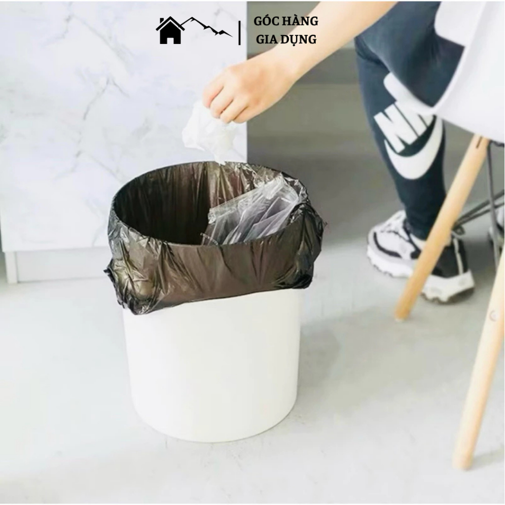 [Đơn 85k Nhận Quà] Bịch 3 Cuộn Túi Đựng Rác Chất Liệu Nilon Tự Hủy Sinh Học Tiện Dụng Và Tiết Kiệm 55x65cm